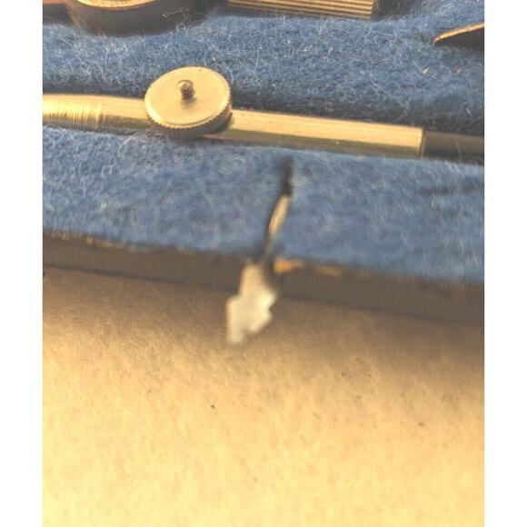 VTGE Stellar Drawing Set In Felt Lined Case collector Item working Condition - Picture 10 of 11